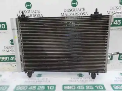 Peça sobressalente para automóvel em segunda mão condensador de ar condicionado por citroen ds5 1.6 blue-hdi fap referências oem iam 6455gh
