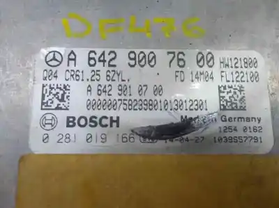 Gebrauchtes Autoersatzteil ecu-motorsteuergerät uce motorsteuergerät zum mercedes-benz clase s (w222) lim. 3.0 cdi cat oem-iam-referenzen a6429007401 0281019166 a6429007600