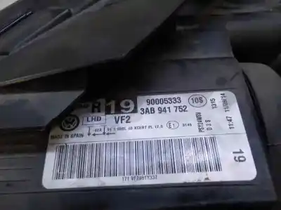 Second-hand car spare part right headlight for volkswagen passat alltrack b7 (365) 2.0 tdi oem iam references 3ab941752 90005333 3ab941754