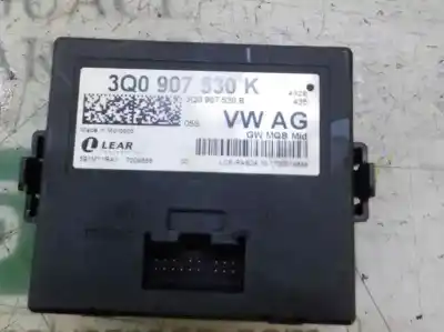 Recambio de automóvil de segunda mano de modulo electronico para audi a3 sportback (8vf) 1.6 tdi referencias oem iam 3q0907530l  3q0907530k