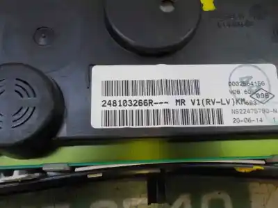 Автозапчастина б/у панель інструментів для dacia dokker monospace (ke_) 1.5 dci / blue dci 75 (keaj keah kejw) посилання на oem iam 248109521r  