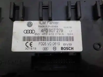 Автозапчастина б/у електронний модуль для audi a6 allroad c6 (4fh) 3.0 tdi quattro посилання на oem iam 4f0910279k f005v00619 4f0907279