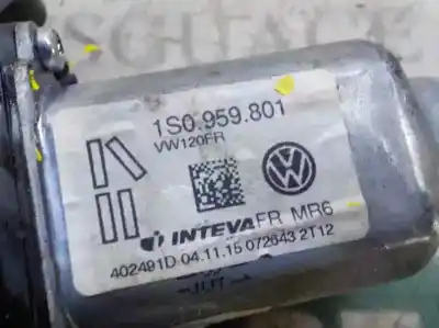Автозапчастина б/у двигатель переднього правого скла для seat mii (kf1) 1.0 посилання на oem iam 1s0959801 402491d 1s0959801
