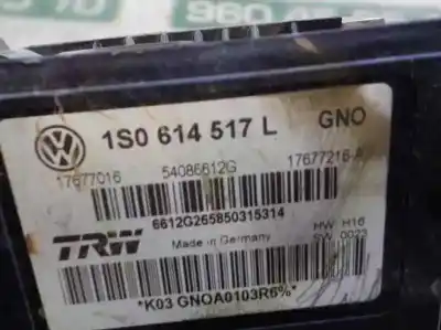 Second-hand car spare part abs for seat mii (kf1) 1.0 oem iam references 1s0614517pbef 54086612g 1s0614517l
