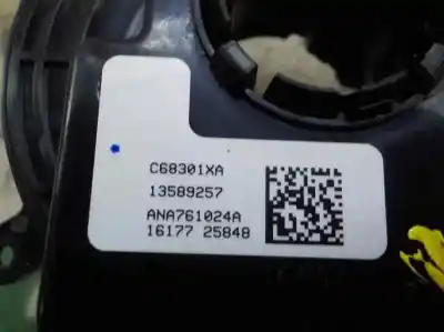 Автозапчасти б/у кольцо подушки безопасности за opel mokka / mokka x (j13) 1.6 cdti 4x4 (_76) ссылки oem iam 94518424  13589257