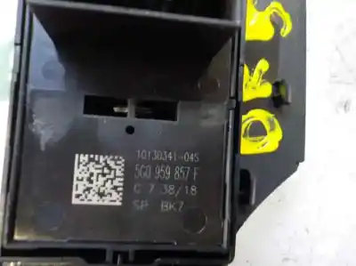 Автозапчасти б/у выключатель левого переднего окна за seat ibiza v (kj1, kjg) 1.6 tdi ссылки oem iam 5g0959857fwhs  5g0959857f