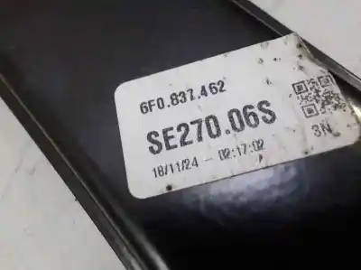 Автозапчастина б/у регулятор переднього правого скла для seat ibiza v (kj1, kjg) 1.6 tdi посилання на oem iam 6f0837462b  6f0837462