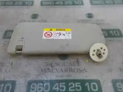 Second-hand car spare part right sunshade for opel mokka / mokka x (j13) 1.6 cdti 4x4 (_76) oem iam references 42424583