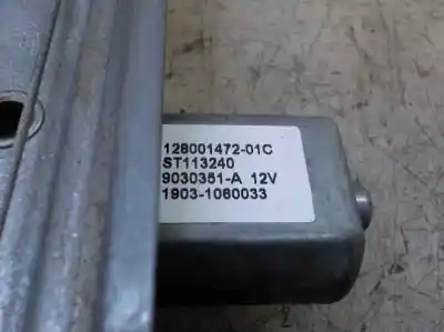 Second-hand car spare part rear left window regulator for renault captur 1.2 tce energy oem iam references 827012973r 12800147201c 12800147201c