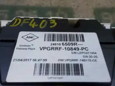 Peça sobressalente para automóvel em segunda mão quadrante por renault captur 1.2 tce energy referências oem iam 248106808r  248106509r