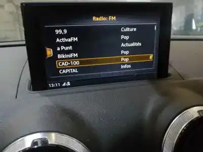 İkinci el araba yedek parçası gps navigasyon sistemi için audi a3 sportback (8va, 8vf) 1.6 tdi oem iam referansları 8v0857273p6ps  8v0857273p