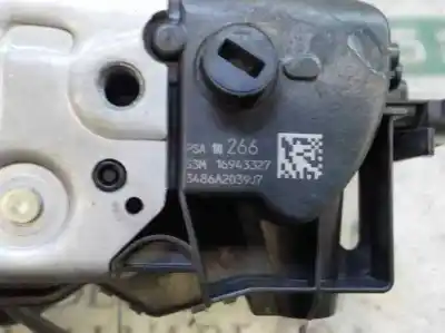 İkinci el araba yedek parçası sol arka kapi kilidi için citroen c-elysée 1.2 12v vti oem iam referansları 9675505380  