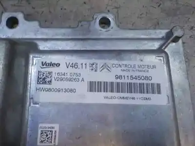 Second-hand car spare part ecu engine control for citroen c-elysée 1.2 12v vti oem iam references 1613425780  