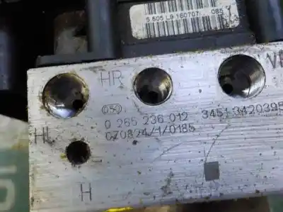 Second-hand car spare part abs for bmw x3 (e83) 2.0 sd oem iam references 34513450270 0265236012 3451342141601