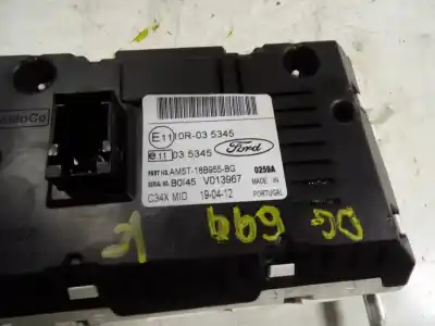 Second-hand car spare part multifunction display for ford c-max ii (dxa/cb7, dxa/ceu) 1.6 tdci oem iam references 1940785  am5t18b955bg