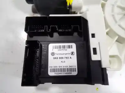 Piesă de schimb auto la mâna a doua motoras macara geam fata stânga pentru volkswagen tiguan (5n1) 2.0 tdi referințe oem iam 5k0959793a  