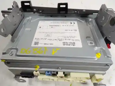 Автозапчасти б/у аудиосистема / радио cd за lexus ux (za10) 250h e-four ссылки oem iam 8614076f80 cvh9188zt03 8614076f80