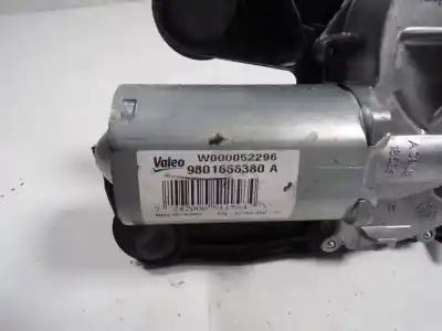 Автозапчастина б/у двигатель заднього склоочисника для citroen c4 cactus 1.2 thp 110 посилання на oem iam 9801666380 w000052296 9801666380a