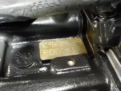 Second-hand car spare part complete engine for renault clio iv limited oem iam references 8201708642  k9k629