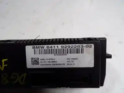 Peça sobressalente para automóvel em segunda mão comando de sofagem (chauffage / ar condicionado) por bmw x1 (e84) xdrive 18d referências oem iam 64119292263 a2c80942105 929226302