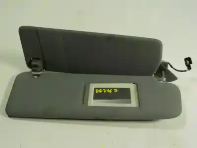 Second-hand car spare part right sunshade for porsche cayenne (typ 9pa) 4.5 v8 cat oem iam references 955731136026l2