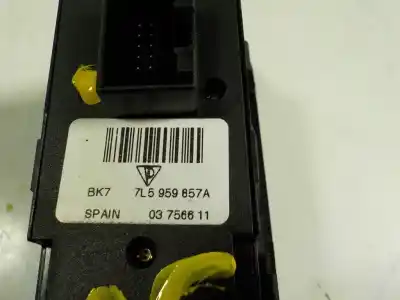 Second-hand car spare part left front power window switch for porsche cayenne (typ 9pa) 4.5 v8 cat oem iam references 95561315601 03756611 7l5959857a