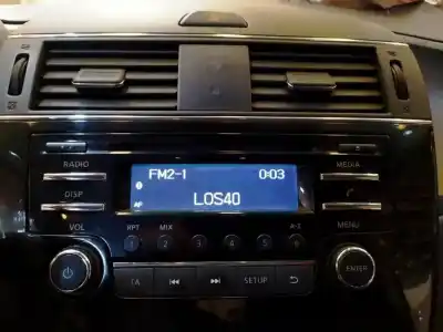 Recambio de automóvil de segunda mano de sistema audio / radio cd para nissan pulsar (c13) 1.5 turbodiesel cat referencias oem iam 281853zl1a  281853zl1a