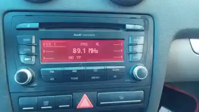 Автозапчасти б/у аудиосистема / радио cd за audi a3 (8p) 1.6 fsi ambiente 116 cv / 85 kw ссылки oem iam 8p0057186gx 7647253380 8p0035186g