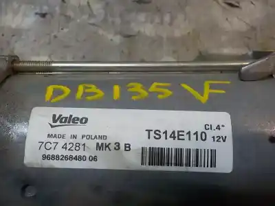 Second-hand car spare part starter motor for citroen c4 lim. feel edition oem iam references 5802fp  9688268480