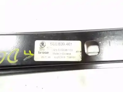 Автозапчасти б/у регулятор стекла заднего левого за skoda octavia combi (5e5) l&k ссылки oem iam 5e0839461  5e0839461