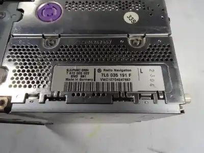 Gebrauchtes Autoersatzteil audiosystem / radio-cd zum volkswagen touareg (7la, 7l6, 7l7) 2.5 r5 tdi oem-iam-referenzen 7l6035191n  7l6035191f