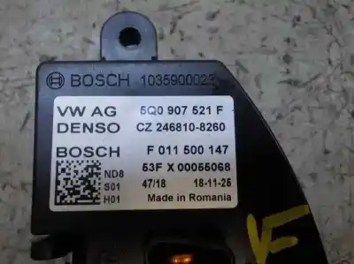 Автозапчастина б/у стійкість на нагревання для skoda karoq (nu) 1.5 16v tsi act посилання на oem iam 5q0907521c f011500147 5q0907521f