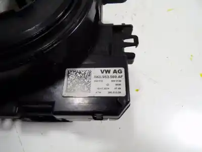 Second-hand car spare part air bag ring for volkswagen caddy ka/kb (2c) 1.6 tdi oem iam references 5k0953569af  
