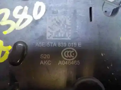 Автозапчастина б/у замок дверей заднього лівого для skoda karoq (nu) 1.5 16v tsi act посилання на oem iam 5ta839015e  5ta839015e