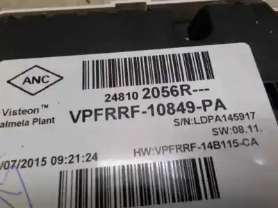 Автозапчастина б/у панель інструментів для renault captur i (j5_, h5_) 0.9 tce 90 посилання на oem iam   