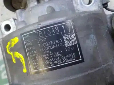 Piesă de schimb auto la mâna a doua compresor de aer condiționat pentru mitsubishi outlander (gf0) 2.2 di-d cat referințe oem iam   