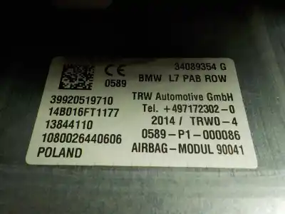 Peça sobressalente para automóvel em segunda mão tablier por bmw serie 1 lim. (f20) 2.0 turbodiesel referências oem iam   