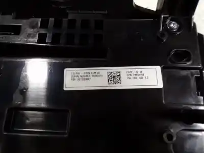 Peça sobressalente para automóvel em segunda mão comando de sofagem (chauffage / ar condicionado) por citroen c4 lim. 1.2 12v e-thp referências oem iam 6452v9 28501109 98100092xf