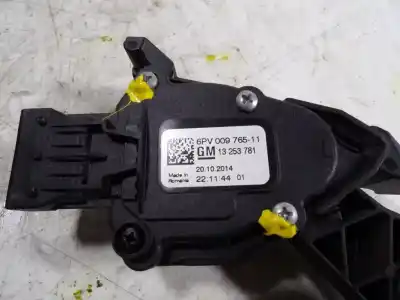 Автозапчастина б/у педальний потенціометр для opel zafira tourer c (p12) 2.0 cdti (75) посилання на oem iam 13253781  13253781