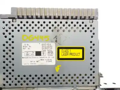 Second-hand car spare part audio system / radio cd for suzuki grand vitara jb (jt) 1.9 ddis turbodiesel oem iam references 3910165jd0zca  3910165jd0