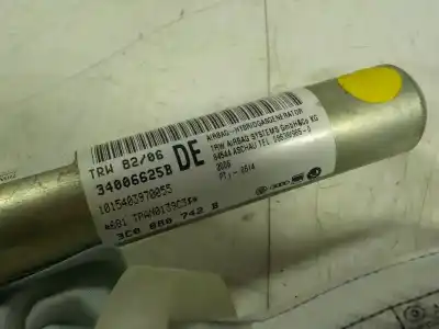 Second-hand car spare part front right curtain airbag for volkswagen passat variant (3c5) 1.9 tdi oem iam references 3c0880742e  3c0880742b