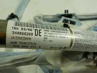 Автозапчасти б/у подушка безопасности передняя левая шторка безопасности за volkswagen passat variant (3c5) 1.9 tdi ссылки oem iam 3c0880741e  3c0880741b