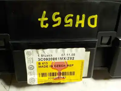 Автозапчасти б/у приборная доска за volkswagen passat variant (3c5) 1.9 tdi ссылки oem iam 3c0920851mxz02 a2c53144085 3c0920851mx