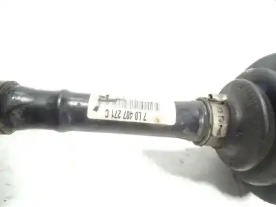 Автозапчастина б/у правий привід для porsche cayenne (typ 9pa) 4.5 v8 cat посилання на oem iam 95534903810  7l0407271c