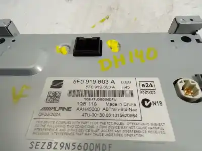 Автозапчасти б/у gps-навигационная система за seat leon sc (5f5) fr ссылки oem iam 5f0919603a1qb  5f0919603a