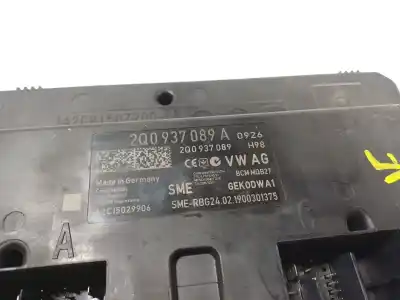 Second-hand car spare part electronic module for volkswagen polo 1.0 oem iam references 2q0937089a  2q0937089a