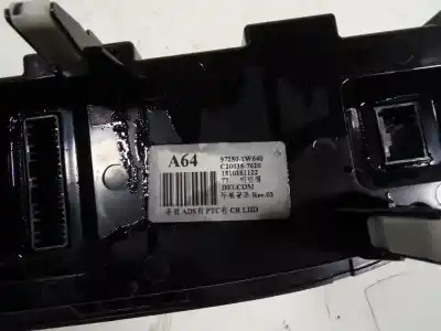 Second-hand car spare part climate control for kia rio 1.1 crdi cat oem iam references   972501w640