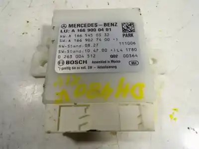 Recambio de automóvil de segunda mano de modulo electronico para mercedes clase m (w166) ml 250 bluetec (166.004) referencias oem iam a1669000401 0263004512 a1669000401