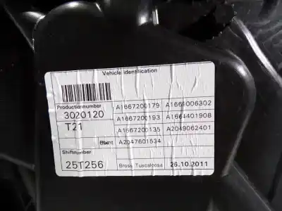 Recambio de automóvil de segunda mano de elevalunas delantero izquierdo para mercedes clase m (w166) ml 250 bluetec (166.004) referencias oem iam a1667200179  a1667200179