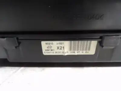 Recambio de automóvil de segunda mano de cuadro instrumentos para ssangyong actyon 2.0 td cat referencias oem iam 8021031521  8021031521